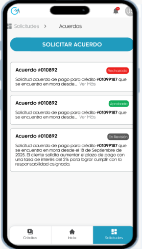 App móvil principal